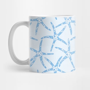 Underwater pattern #8 blue Mug